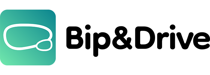 Logotipo de bip and drive